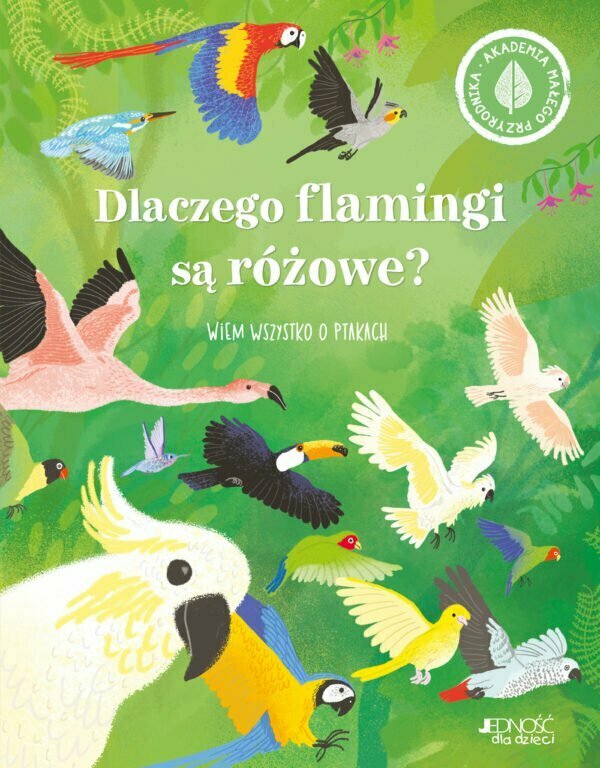 Dlaczego flamingi są różowe? Wiem wszystko o ptakach - 978-83-8144-844-4