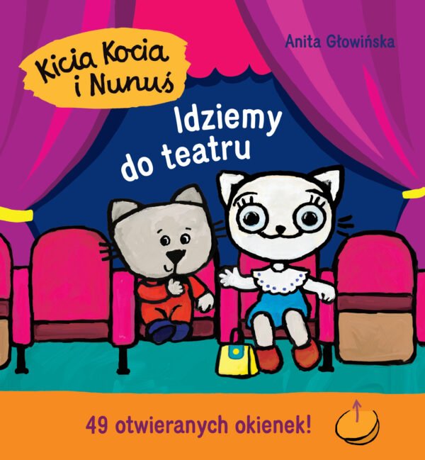 Idziemy do teatru. Kicia Kocia i Nunuś - 978-83-8265-501-8