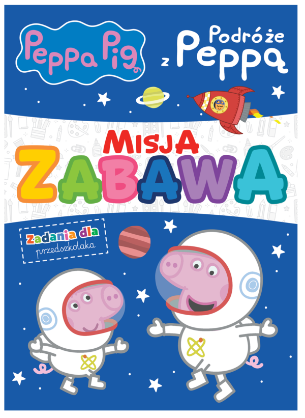 Podróże z Peppą. Świnka Peppa. Misja zabawa - 978-83-8282-381-3