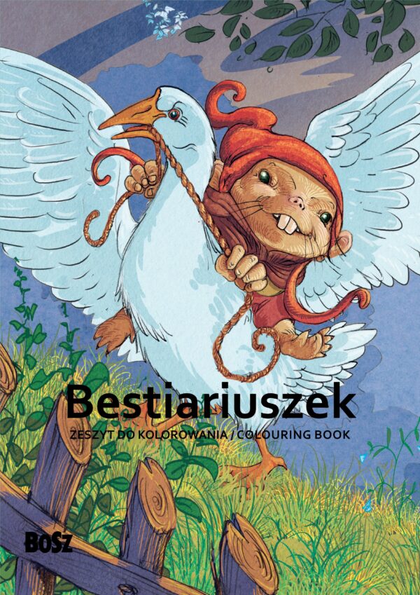 Bestiariuszek. Zeszyt do kolorowania - 978-83-7576-733-9