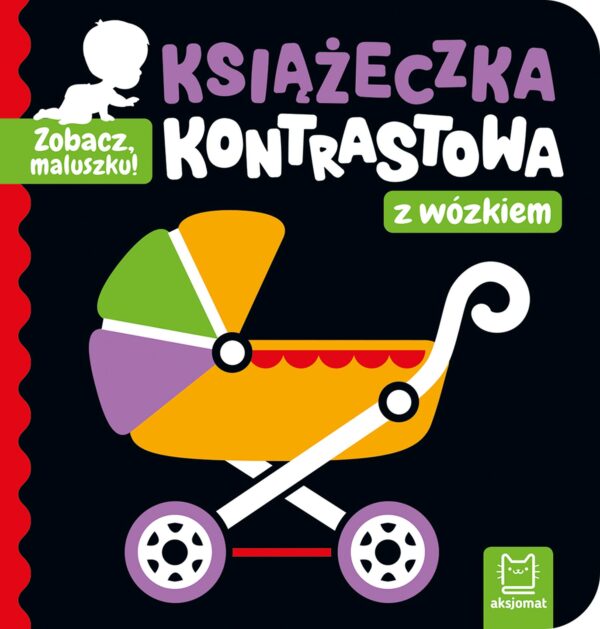 Książeczka kontrastowa z wózkiem. Zobacz