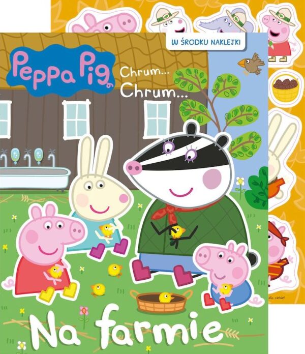 Na farmie. Świnka Peppa. Chrum… chrum. Activity z naklejkami - 978-83-8282-470-4