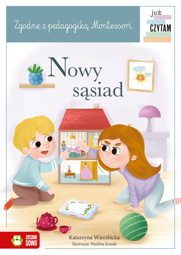 Nowy sąsiad. Już czytam Montessori - 978-83-8299-074-4