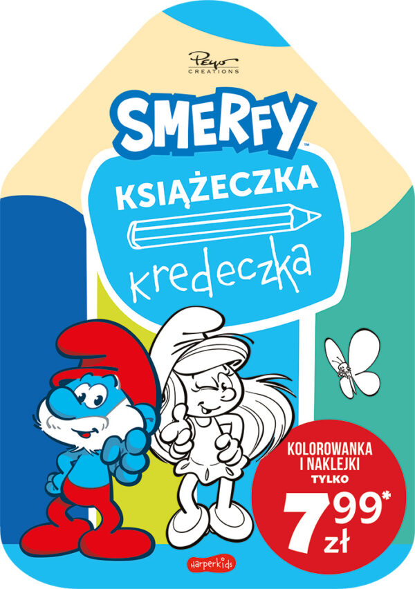 Smerfy. Książeczka kredeczka - 978-83-276-8068-6