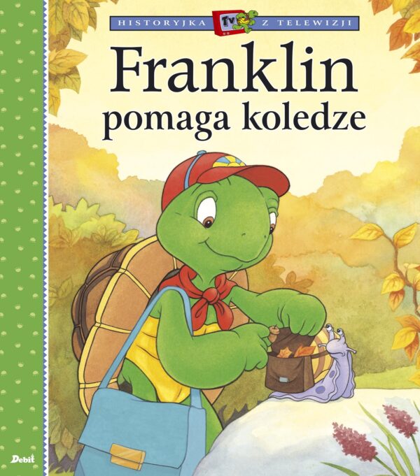 Franklin pomaga koledze. Historyjka z telewizji - 978-83-8057-747-3