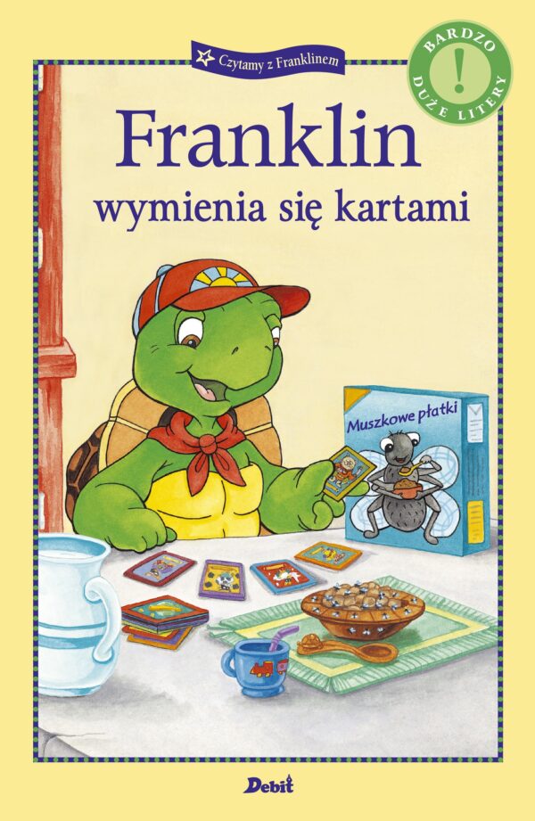 Franklin wymienia się kartami. Czytamy z Franklinem - 978-83-8057-755-8