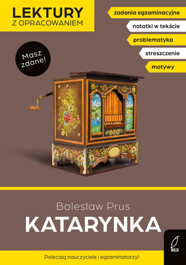 Katarynka. Lektury szkolne z opracowaniem - 978-83-8318-608-5