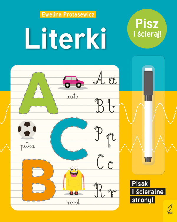 Literki. Pisz i ścieraj! - 978-83-8318-181-3