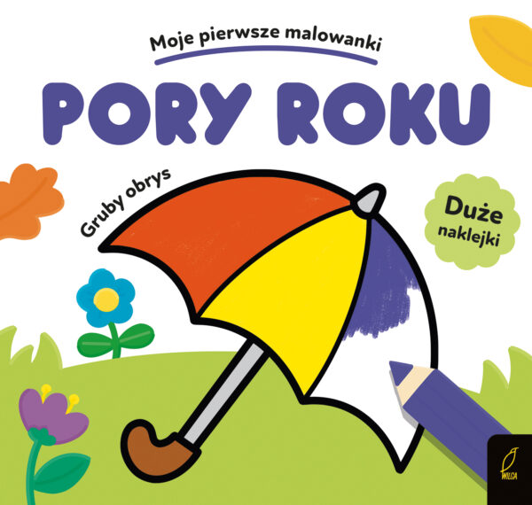 Pory roku. Gruby obrys. Moje pierwsze malowanki - 978-83-8318-123-3