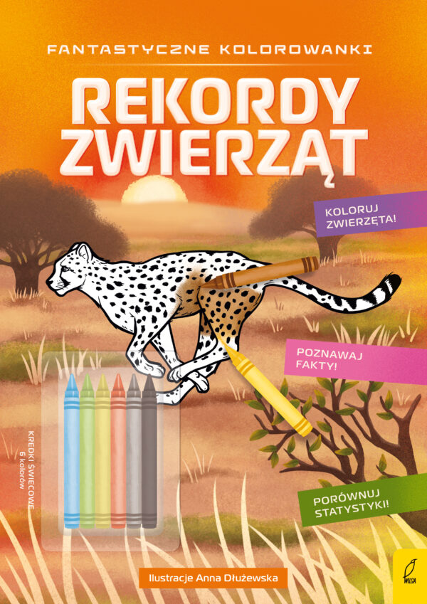 Rekordy zwierząt. Fantastyczne kolorowanki - 978-83-8318-137-0