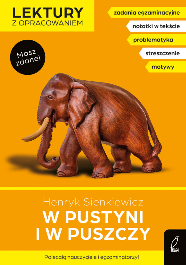 W pustyni i w puszczy. Lektury szkolne z opracowaniem - 978-83-8318-612-2