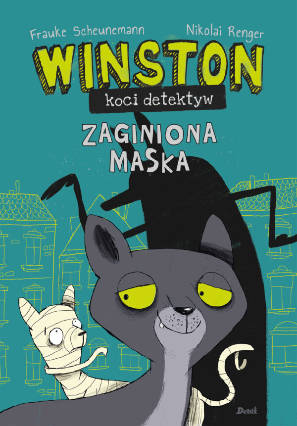 Winston koci detektyw. Zaginiona maska. Kot Winston - 978-83-8057-690-2