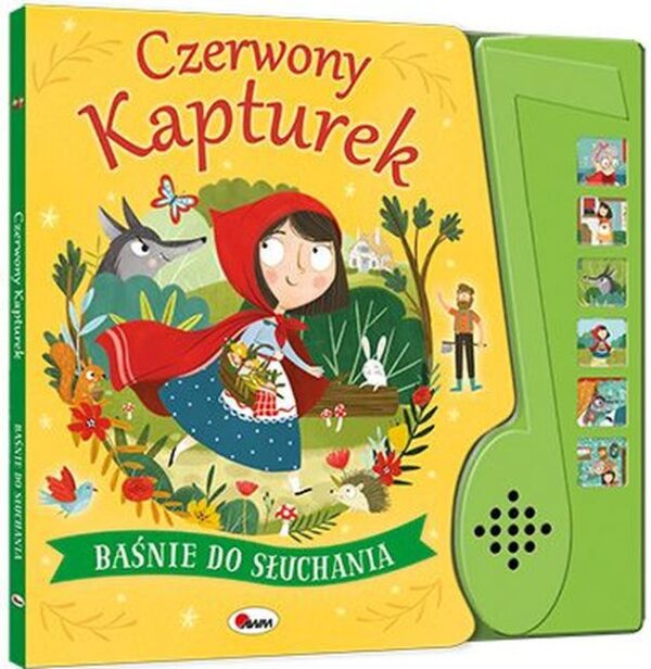 Czerwony Kapturek. Baśnie do słuchania - 9788381813563