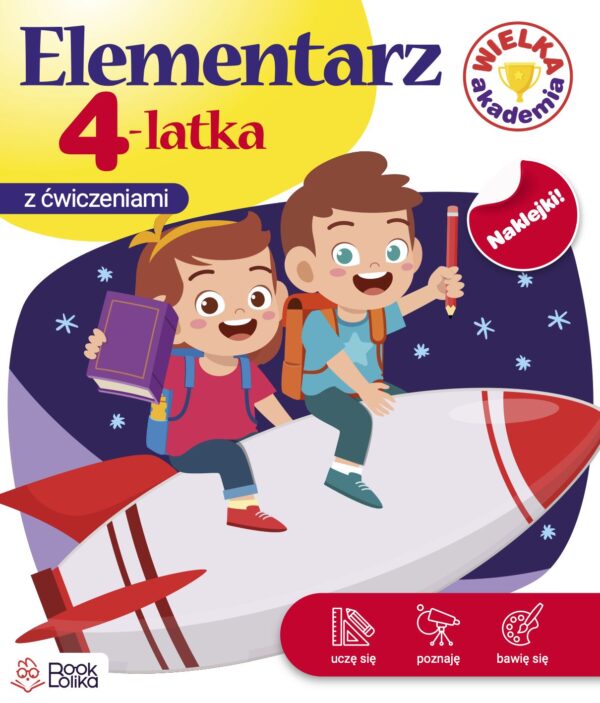 Elementarz 4latka. Wielka Akademia - 978-83-962789-5-1