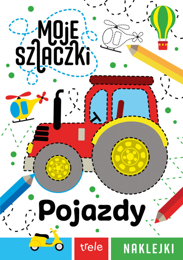 Moje szlaczki. Pojazdy. Moje szlaczki - 978-83-8318-440-1