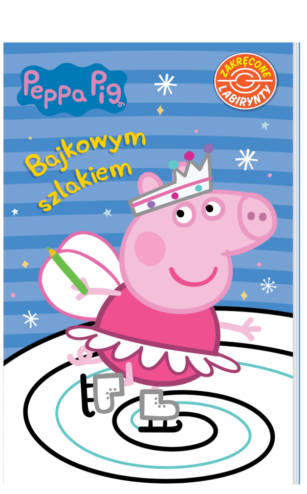 Peppa Pig. Zakręcone labirynty cz. 5 Bajkowym szlakiem. Zakręcone labirynty - 978-83-8282-415-5