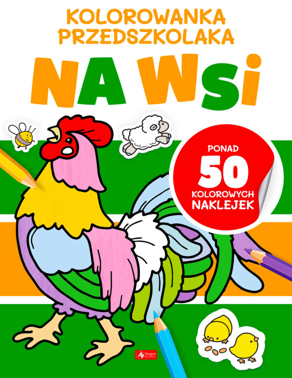 Na wsi. Kolorowanka przedszkolaka - 978-83-8172-878-2