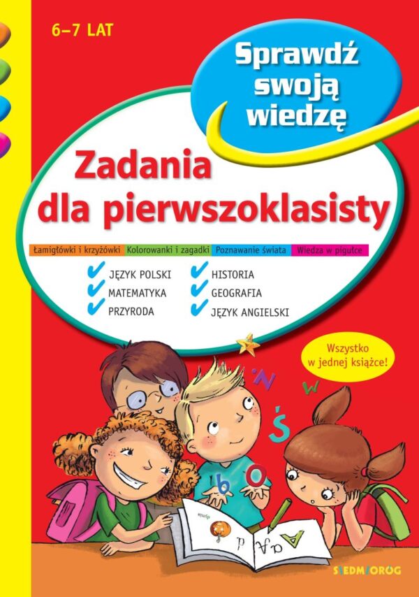 Zadania dla pierwszoklasisty - 978-83-8279-588-2