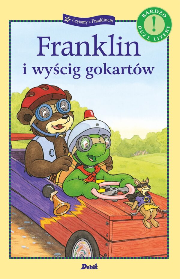 Franklin i wyścig gokartów. Czytamy z Franklinem wyd. 2023 - 978-83-8057-805-0