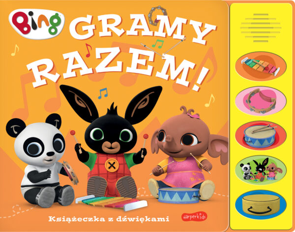 Gramy razem! Bing. Książeczka z dźwiękami - 978-83-276-8095-2