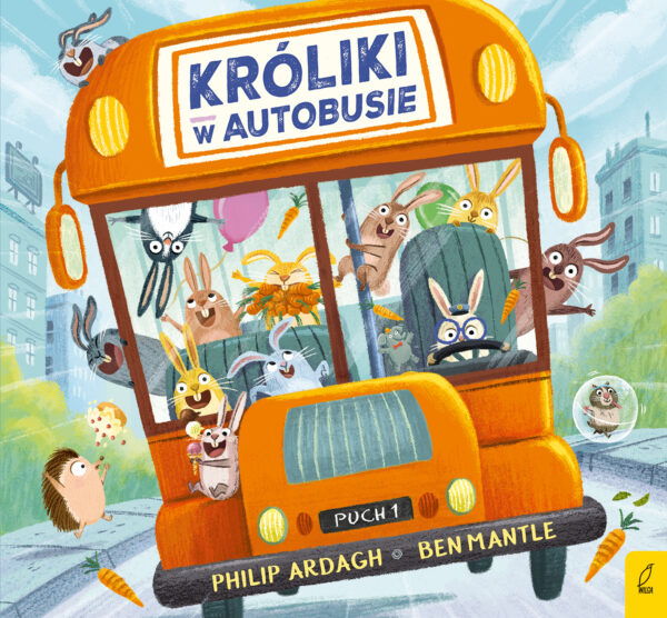 Króliki w autobusie. Pędzące króliki - 978-83-8318-391-6