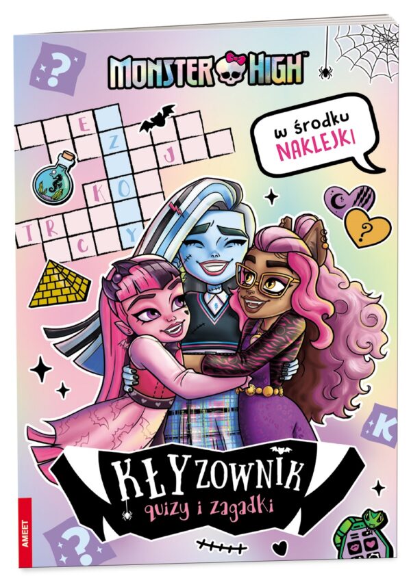 Mattel monster high Kłyzownik Quizy i zagadki QUI-1501 - 9788325343002