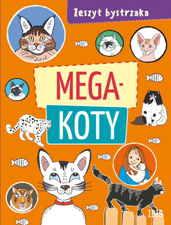 Mega koty. Zeszyt bystrzaka - 9788367861304