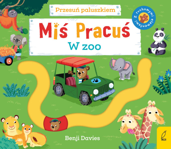 Miś Pracuś. Przesuń paluszkiem. W zoo - 978-83-8318-497-5