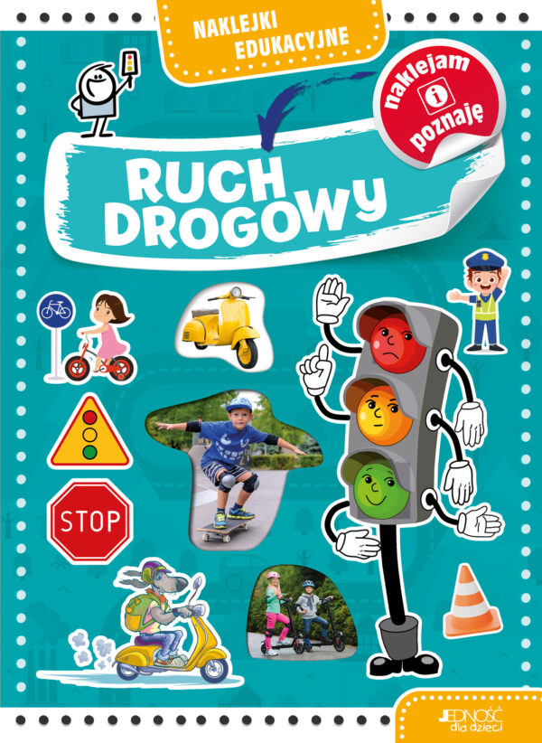 Ruch drogowy. Naklejki edukacyjne - 978-83-8144-901-4