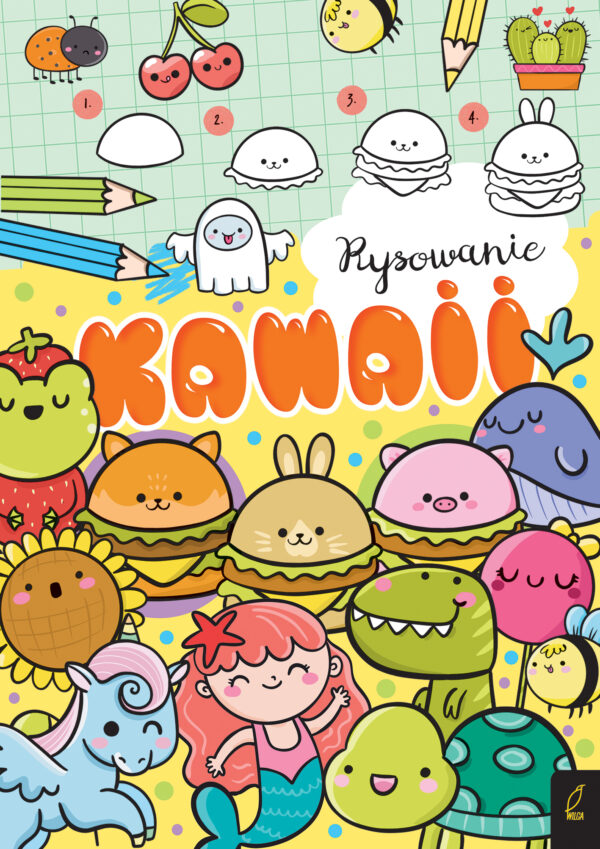 Rysowanie kawaii. Żółta - 978-83-8318-544-6