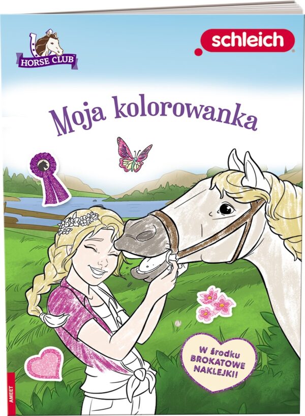 Schleich horse club Moja kolorowanka FCBS-8401 - 9788325343088