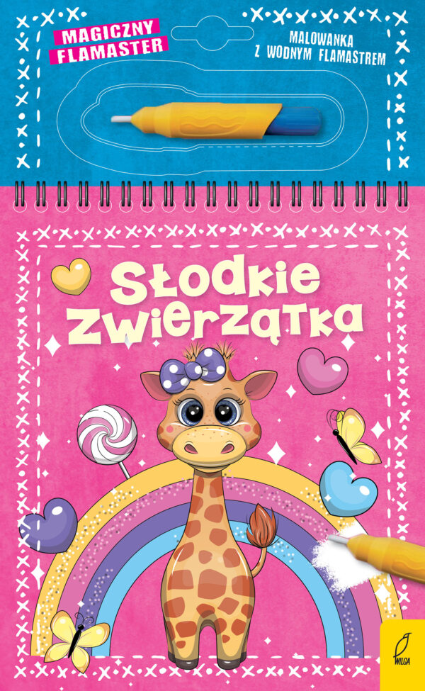 Słodkie zwierzątka. Magiczny flamaster - 978-83-8318-977-2