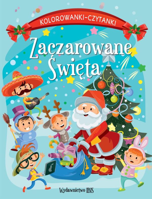 Zaczarowane Święta. Kolorowanki-czytanki - 9788367861250