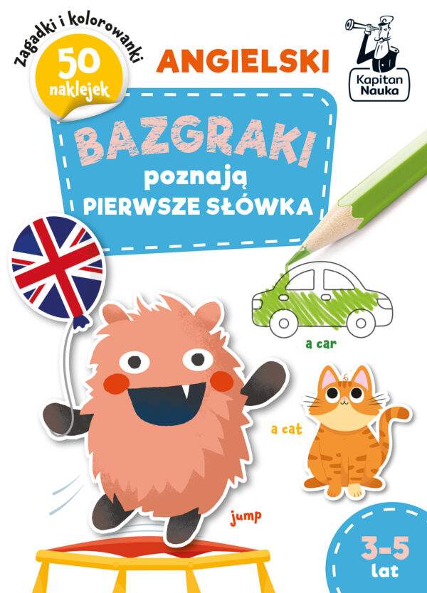 Angielski. Bazgraki poznają pierwsze słówka. Bazgraki - 978-83-67816-84-7