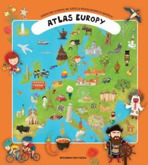Atlas Europy dla dzieci - 978-83-65639-13-4