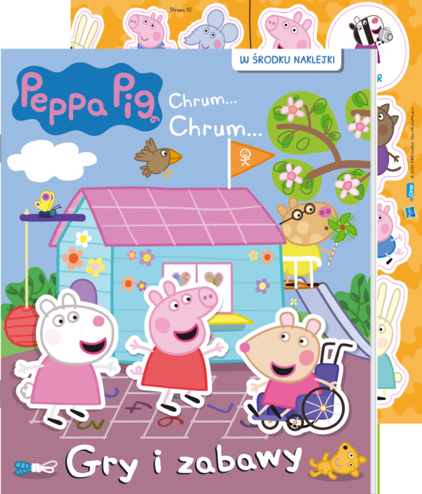 Gry i zabawy. Świnka Peppa. Chrum… chrum… - 978-83-8282-646-3