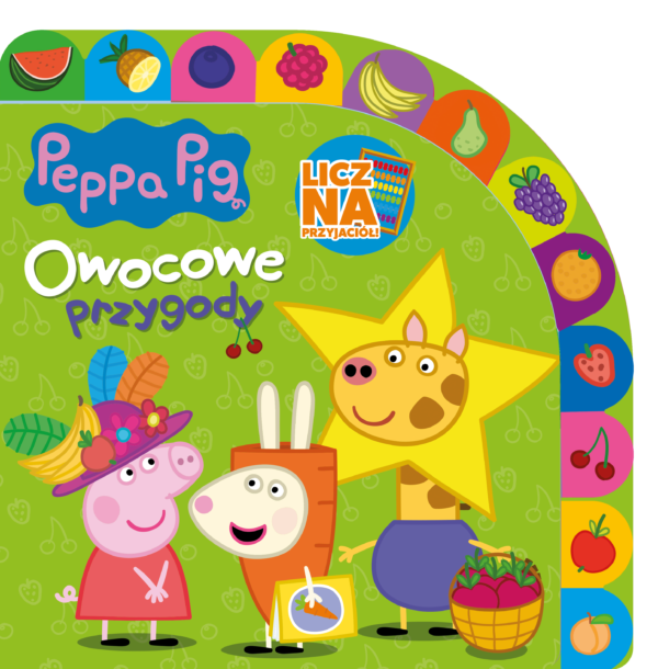 Owocowe przygody. Licz na Przyjaciół. Świnka Peppa - 978-83-8282-168-0