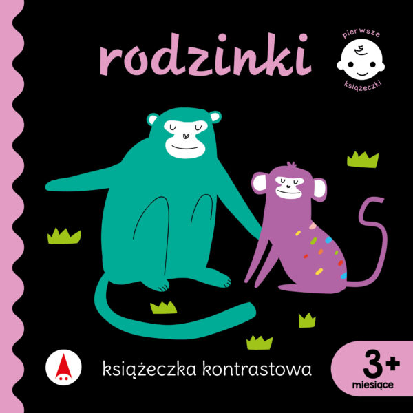 Rodzinki. Książeczka kontrastowa. Pierwsze książeczki - 978-83-8207-657-8