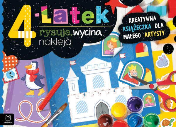 4-latek rysuje