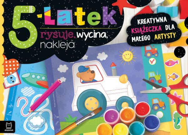 5-latek rysuje