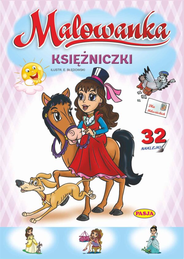 Księżniczki. Malowanka - 978-83-66964-30-3