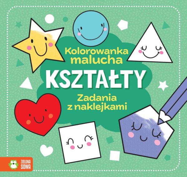 Kształty. Kolorowanka malucha - 978-83-8299-423-0