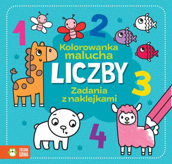 Liczby. Kolorowanka malucha - 978-83-8299-422-3