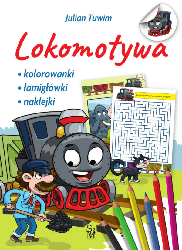 Lokomotywa z naklejkami - 978-83-8348-138-8