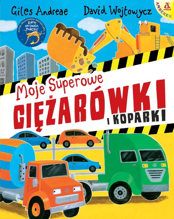 Moje superowe ciężarówki i koparki wyd. 2024 - 9788324183081