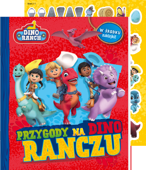 Przygody na Dino ranczo. Dino Ranch. Activity z naklejkami - 978-83-8282-451-3