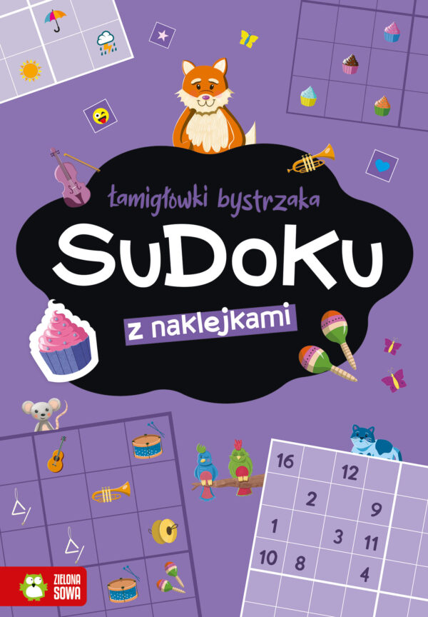 Sudoku. Łamigłówki bystrzaka - 978-83-8299-056-0