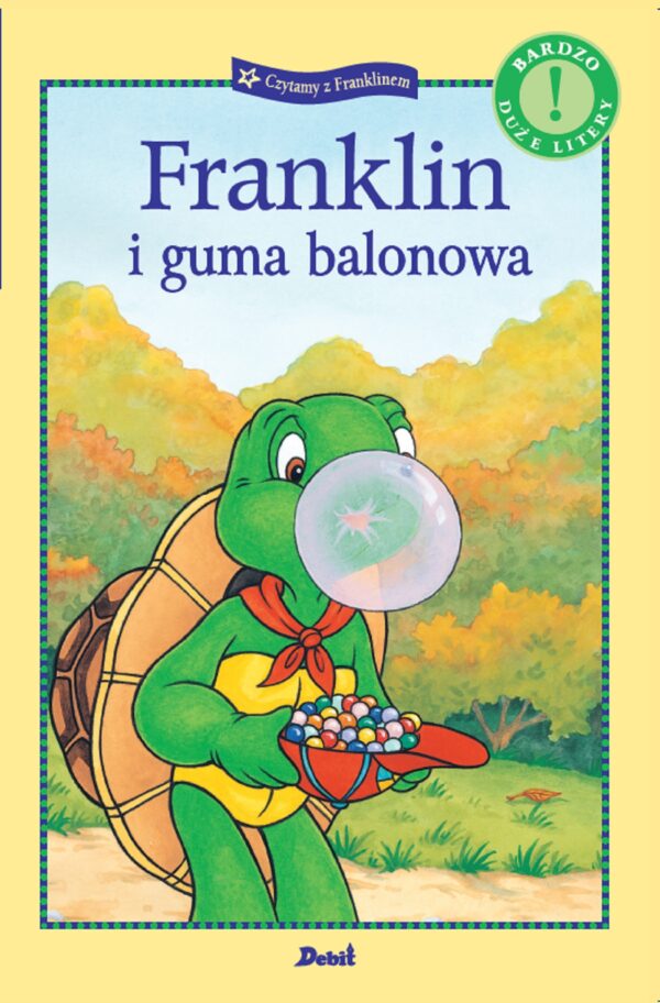 Franklin i guma balonowa. Czytamy z Franklinem - 978-83-8057-826-5