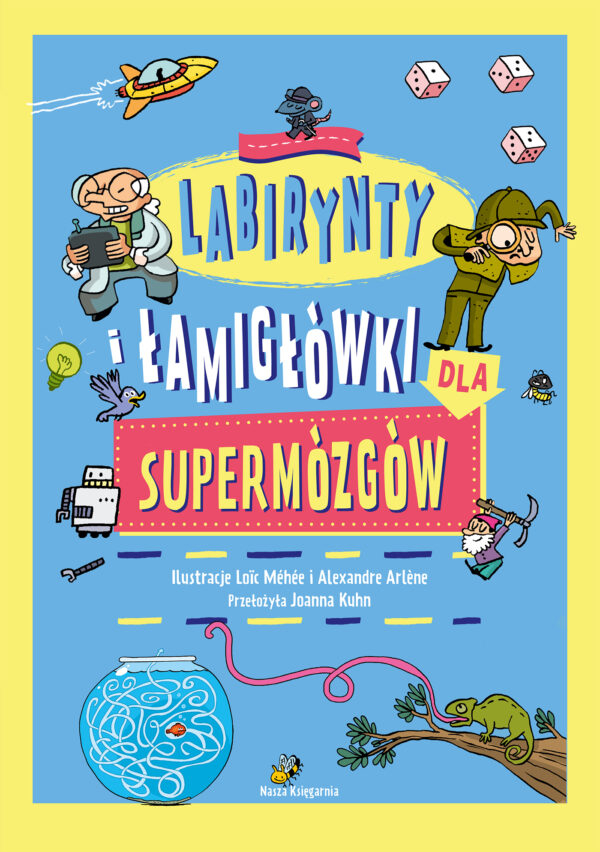 Labirynty i łamigłówki dla supermózgów - 978-83-10-14094-4