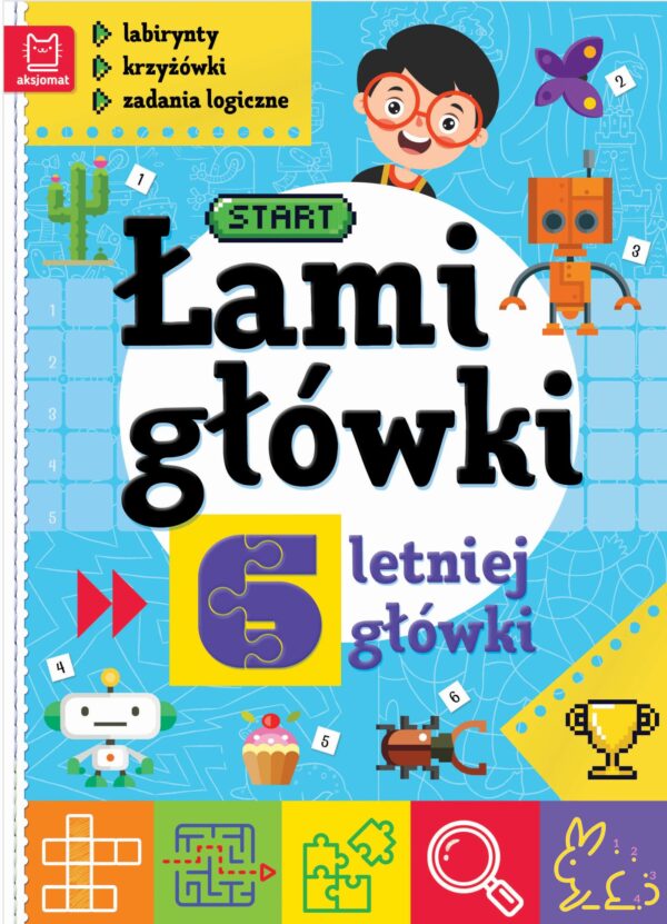 Łamigłówki 6-letniej główki. Labirynty